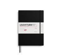 LEUCHTTURM1917 372572 Weekly Planner Composition (B5) 2026, 12 Months, Black, German