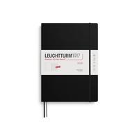 LEUCHTTURM1917 372640 Weekly Planner & Notebook Master (A4+) 2026 Hardcover, 12 Months, Black, English