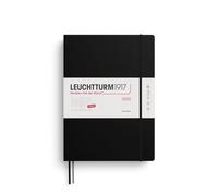 LEUCHTTURM1917 372771 Daily Planner Master (A4+) 2026, 12 Months, Black, English