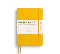 LEUCHTTURM1917 373999 Notebook Medium (A5), Softcover, 123 Numbered Pages, Sunflower, Plain