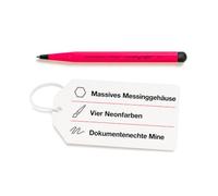 LEUCHTTURM1917 400441 Rotating Pen No. 1 Luminous Pink Luminous Edition