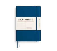 LEUCHTTURM1917 400543 Notebook Composition (B5), Hardcover Writing Book, 219 Numbered Pages, Indigo, Dotted