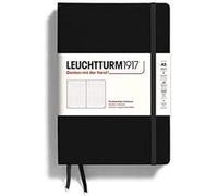 Leuchtturm1917 A4 Plus Master Slim Notebook with Staves - Black