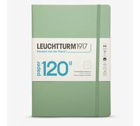 Leuchtturm1917 : A5 Hardcover Notebook : 120gsm : 203 Pages : Dotted : Sage