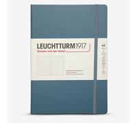 Leuchtturm1917 : A5 Hardcover Notebook : 80gsm : 251 Pages : Dotted : Stone Blue