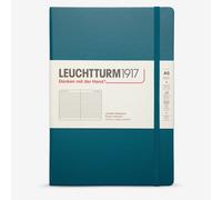 Notebook Medium A5, Hardcover, 251 numbered pages (Pacific Green, Ruled)