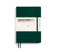 Leuchtturm A5 Softcover Medium Notebook 123 Numbered Pages - RULED, FORSTGRN
