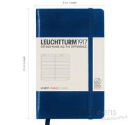 Leuchtturm1917 A6 POCKET DOTTED Hardcover Notebook Ideal Bullet Journal