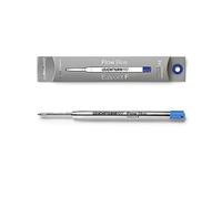 LEUCHTTURM1917 - Ballpoint Pen Parker Style Refills for Drehgriffel Nr 1 - Document Proof ISO 15727-2 (2 Pack, Fine Point, Royal Blue)