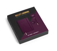LEUCHTTURM1917 Bullet Journal Purple26 Gift Box - Official BuJo Notebook, Drehgriffel Pen, and Pen Loop