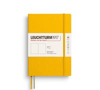 LEUCHTTURM1917 373999 Notebook Medium (A5), Softcover, 123 Numbered Pages, Sunflower, Plain