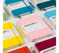 Leuchtturm Medium Ruled Notebook, black