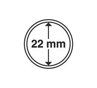 Leuchtturm1917 coin capsules inner diameter 22 mm Age 10+