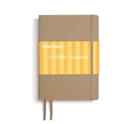 LEUCHTTURM1917 Covered for Sunshine Notebook - A5 Hardcover Linen, Dotted (Limit