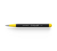 LEUCHTTURM1917 Drehgriffel Nr. 2 Propelling Pencil, Black/Lemon | refillable, twist mechanism made in Germany, German heritage brand since 1917