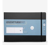 Leuchtturm1917 : Hardcover Sketchbook : Landscape (A5) : 150gsm : 112 Pages : Black