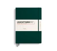 LEUCHTTURM1917 370263 Notebook Master Classic (A4+), Hardcover, 235 Numbered Pages, Forest Green, Plain