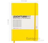 Leuchtturm1917 Medium A5 Notebook - Ideal Bullet Journal - Choose Colour & Paper
