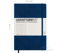 Leuchtturm1917 Notebook Dotted A5, Navy
