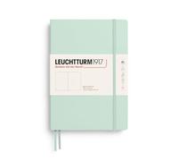 LEUCHTTURM1917 Notebook Composition B5 Hardcover, 219 Numbered Pages | Plain, thread-bound, opens flat, 2 ribbon bookmarks, expandable pocket, perforated pages