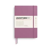 LEUCHTTURM1917 Notebook Composition B5 Hardcover, Dusty Rose, Lined | 219 numbered pages, table of contents, thread-bound, opens flat, 2 ribbon bookmarks