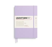 LEUCHTTURM1917 Notebook Composition B5 Lilac 123 Pages | Softcover, thread-bound, opens flat, table of contents, Lined, Cream