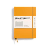 LEUCHTTURM1917 Notebook Medium (A5), Hardcover, 251 Numbered Pages Rising Sun, Squared