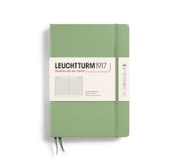 Leuchtturm1917 Hard Cover Notebook A5, Premium Quality, Ruled, Sage Green