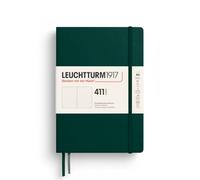 LEUCHTTURM1917 Notebook Medium A5 Hardcover, 411 Numbered Pages | Dotted, acid-free 80 g/m² paper, 160 additional pages, German heritage brand