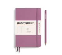 LEUCHTTURM1917 Notebook Paperback B6+ Softcover, 123 Pages, Plain | thread-bound, opens flat, cream paper, opens flat, 80 gsm paper, acid-free