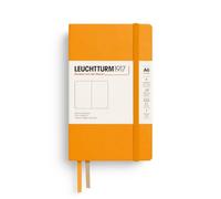 LEUCHTTURM1917 Notebook Pocket A6, Hardcover, Rising Sun, Plain | 187 numbered pages, table of contents, 148 g, 80 gsm paper, cream