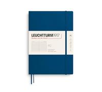 LEUCHTTURM1917 - Notebook Softcover Composition B5-123 Numbered Pages for Writing and Journaling (Ruled, Indigo)