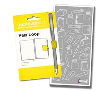 Leuchtturm1917 Pen Loop - Choose Colour & Tinte Ink Refill Envelope (Lemon)