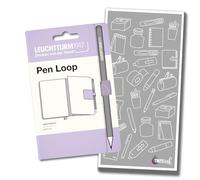 Leuchtturm1917 Pen Loop - Choose Colour & Tinte Ink Refill Envelope (Lilac)