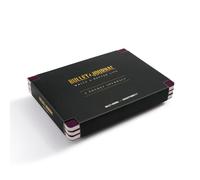 LEUCHTTURM1917 The Official Bullet Journal Pocket Edition - Compact Flexcover Design for Daily Journaling with 46 Folded A5 Pages - Pack of 3 (Purple)