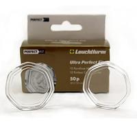 Leuchtturm1917 ULTRA coin capsules for 50 p (27,30 mm), pack of 10