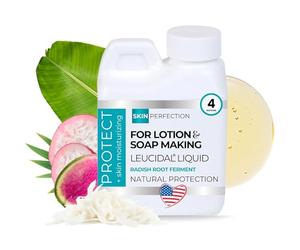 Leucide Liquid Radish Root Natural Protection DIY Lotion Making Approved by Eco-Cert Non-Synthetic, Chemical-Free Alternative Skin Perfection (118g)
