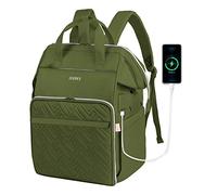 Leudes Knitting Bag Backpack, Yarn Storage Organizer Large Crochet Bag Tote Christmas Gift Yarn Holder Case for Carrying Projects, Knitting Needles (Upgraded Army Green)