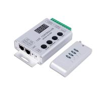 Leudgh LED Controller 2048 Pixel Mode Remote for WS2812 Strips Pro | Operates from DC 5-24V under -20C to 60C, with low current draw under 60mA, ideal for advertising, stage sets and home decor.