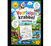 Leuke voertuigjes om in te kleuren, een kleurboek voor kinderen van 5 tot 15 jaar.: Leuke en makkelijke kleurplaten met schattige vervoersmiddelen, ... met doodles voor jongens en meisjes)