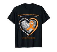 Leukemia Awareness Gifts Men Women Mom Dad Kids Leukemia T-Shirt