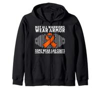 Leukemia Awareness Leukemia Gifts for The Medical Community Zip Hoodie