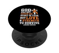 Leukemia Cancer Survivor Blood Cancer PopSockets Adhesive PopGrip