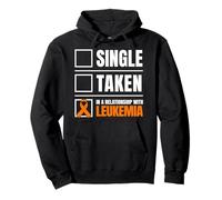 Leukemia cancer warrior Blood Cancer Pullover Hoodie