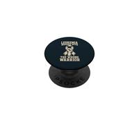 Leukemia Fighter Cancer Warrior PopSockets Adhesive PopGrip