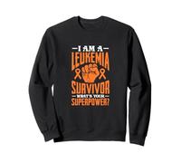 Leukemia Survivor What's Your Superpower? Cancer Free Sweatshirt