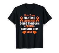 Leukemia Warrior Fight For A Cure I Wear Orange In September T-Shirt