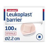Leukoplast Barrier Wound Dressing Strips, 2.2 cm Spot, Box of 100