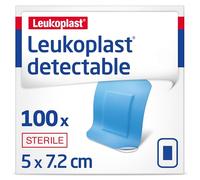 Leukoplast Detectable Sterile Dressing Strips, 5 cm x 7.2 cm, Box of 100