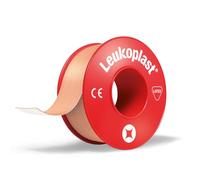 Leukoplast Classic Dressing Fixation Tape - High Adhesive Medical Tape to Fix Wound Dressings in Place - 1 x 5m x 2.5cm Roll